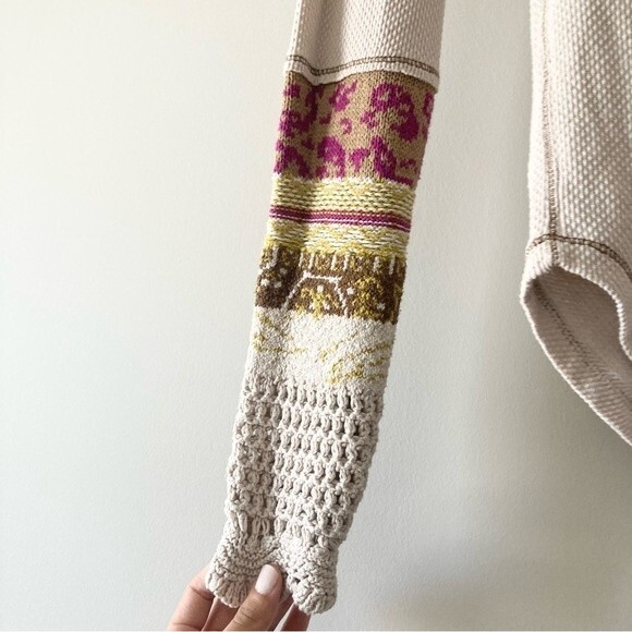 Free People In The Mix‎ Cuff Top S - Picture 7 of 9